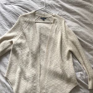 AE Cream Knit Cardigan